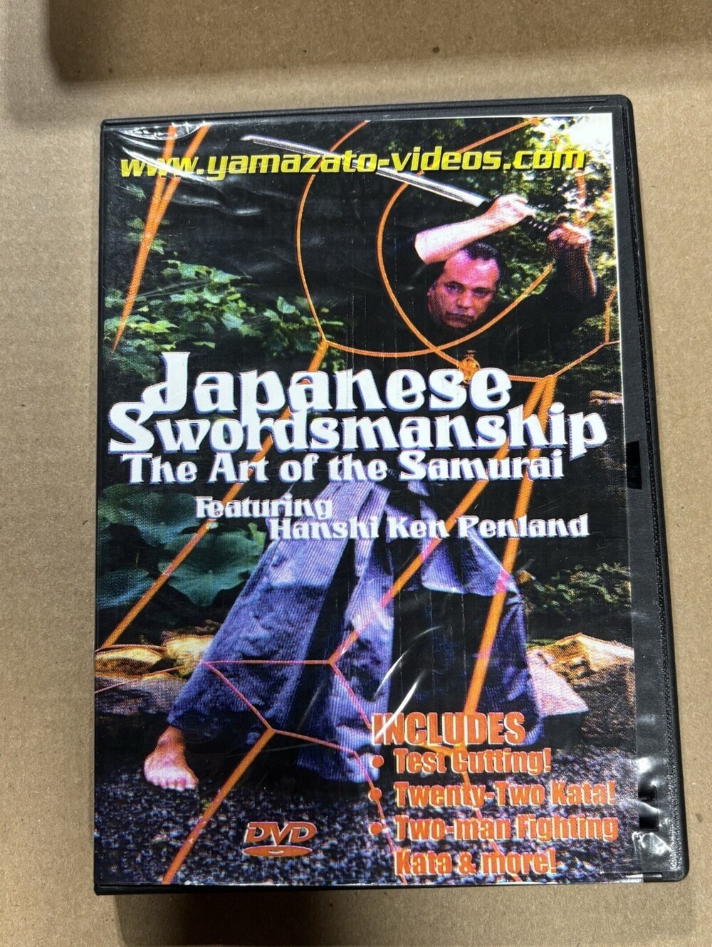 Japanese Swordsmanship The Art Of Samurai DVD Featuring Hanshi Ken Penland